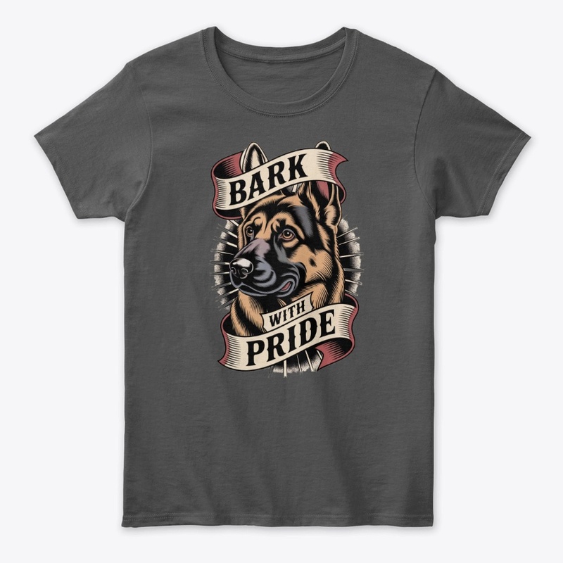  Classic Tattoo-Style GSD Shirt