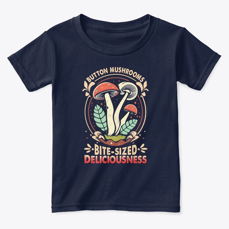 Button Mushroom T-Shirt