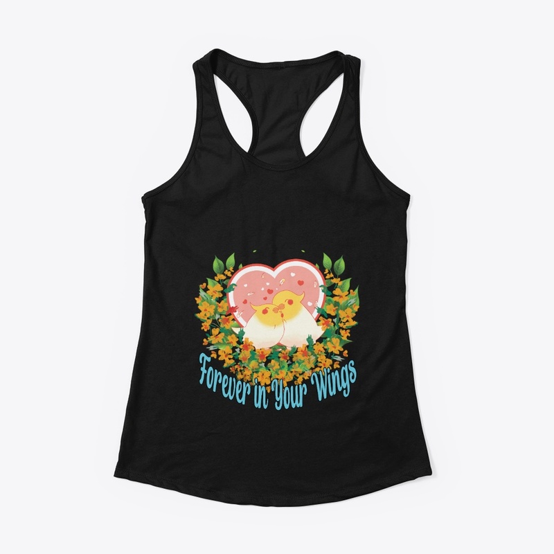 Forever in Your Wings Black T-Shirt