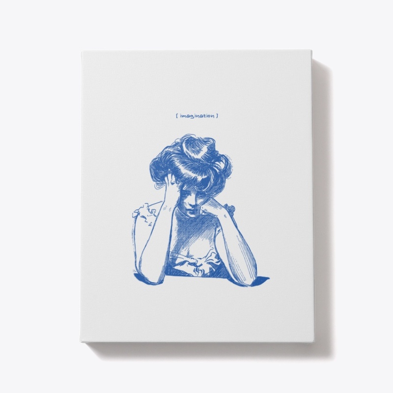 Vintage Minimalist Illustrative T Shirt 