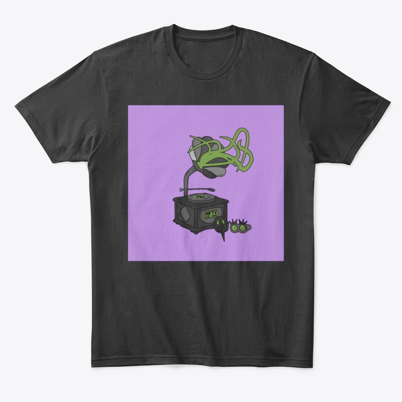 NFTV Record Player Tee