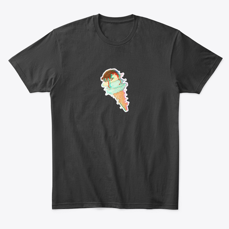 Glitchy Ice Cream Cone