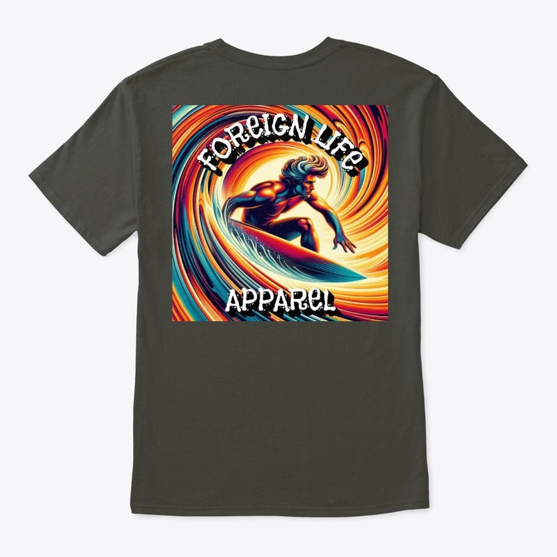 Foreign Life Surreal Surf Poster