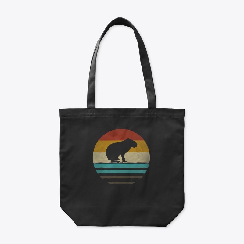 Vintage Capybara Lover Gift