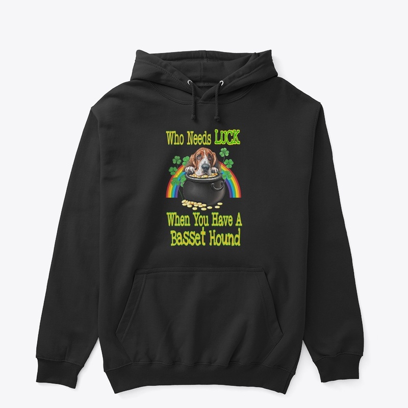 Basset Hound St. Patrick's Day