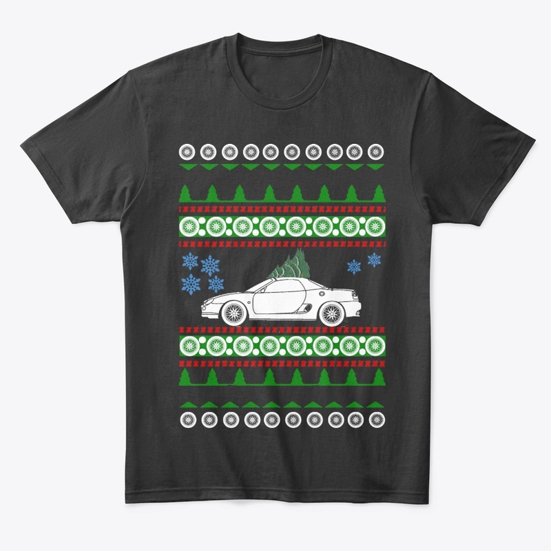 car like MG F Ugly Christmas Sweater