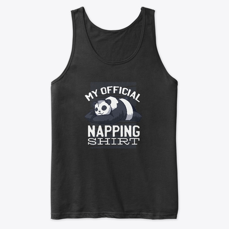 Bored Lazy Napping Panda Couch Potato