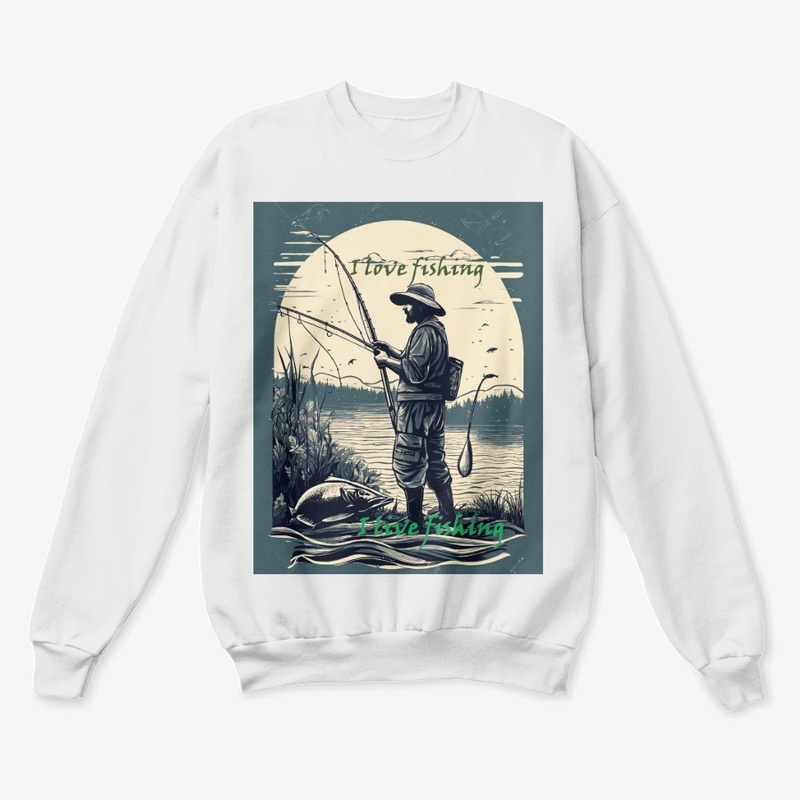 I love fishing. 