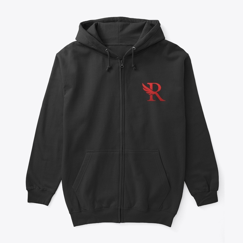Right Winged Angel Zip Hoodie