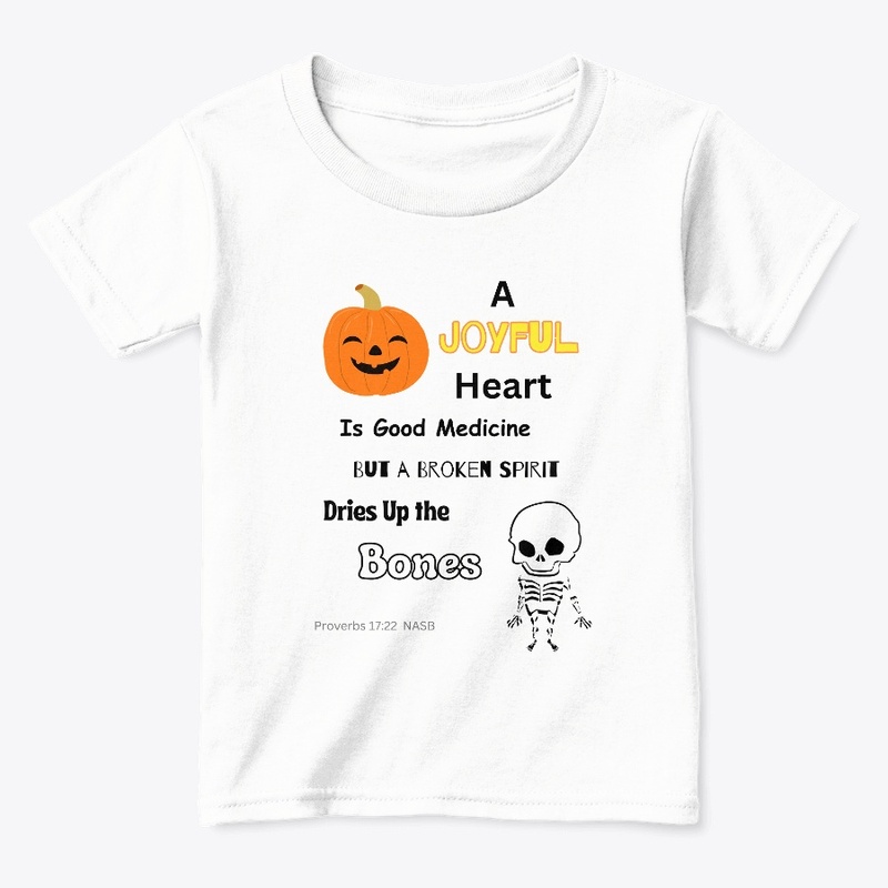 A Joyful Heart - for light color shirts