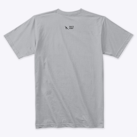 Low Enough, You Never Are Heather Grey T-Shirt Back