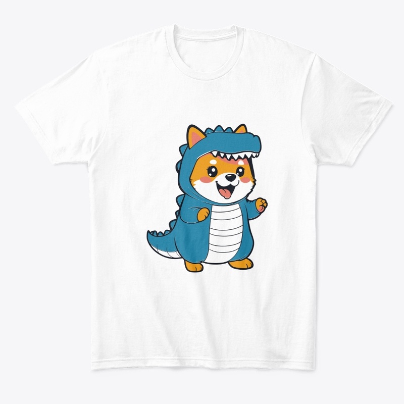 Cartoon dog  t-shirt design 
