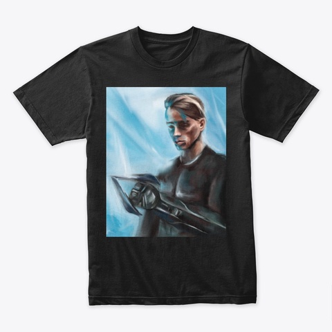 Atmo   Darkness & Light Black T-Shirt Front