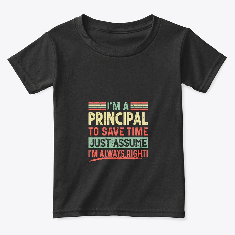 I'm a principal