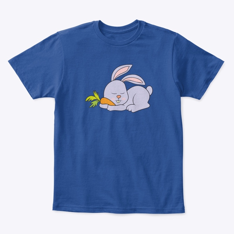 Kids Sleeping Rabbit Shirt