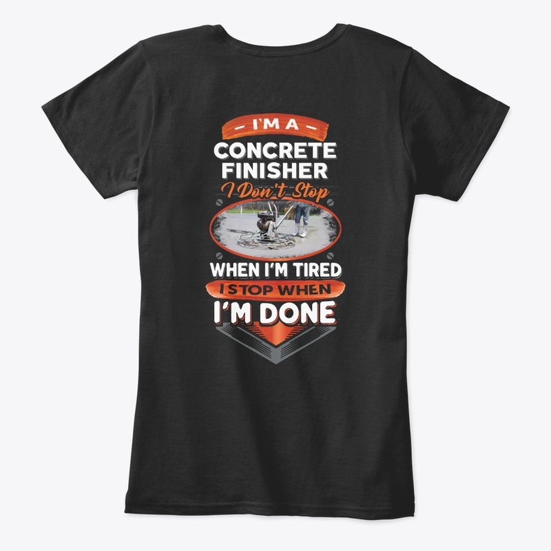 Proud Concrete Finisher Shirt