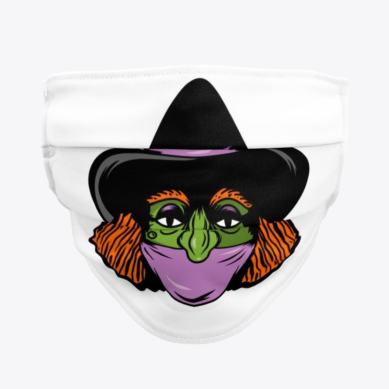 Witch With Face Mask