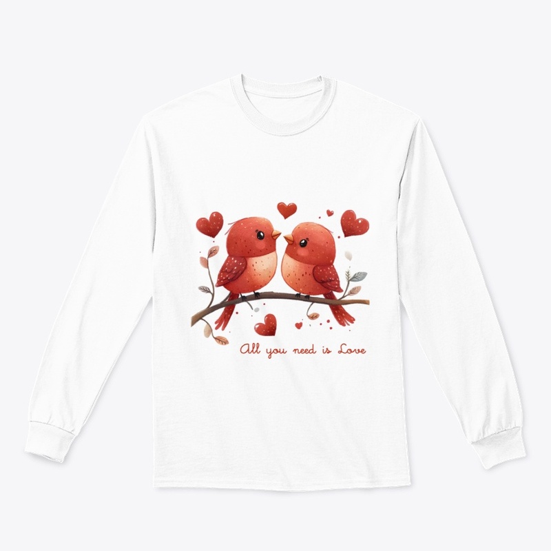 love bird couple Valentine's day tshirt