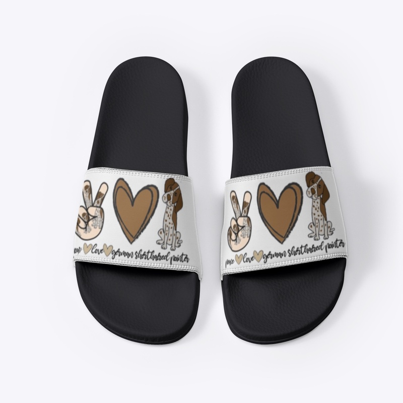German Shorthaired Pointer Flip flops