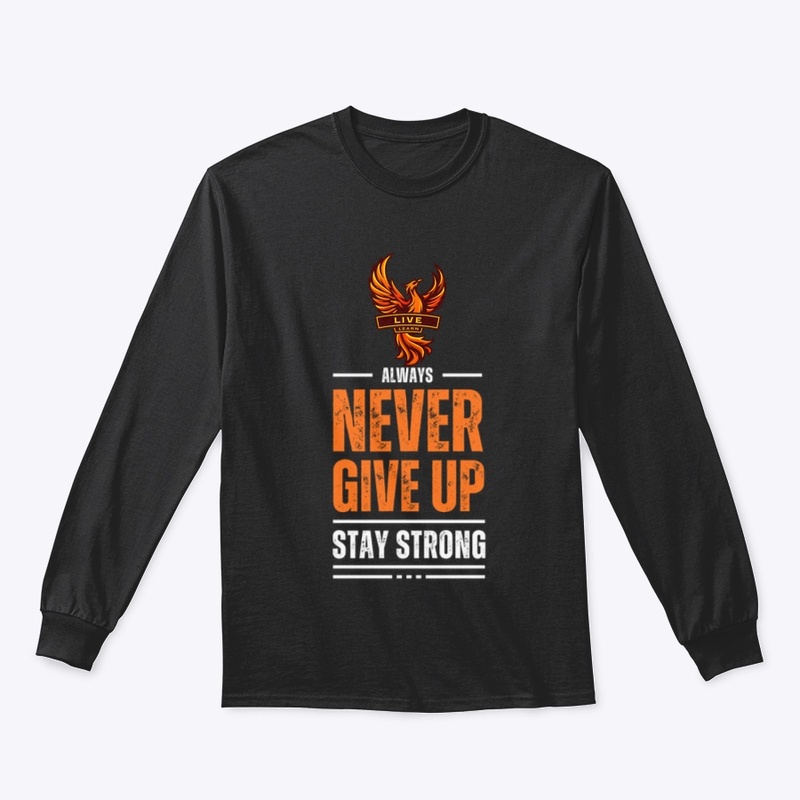 Never give up 