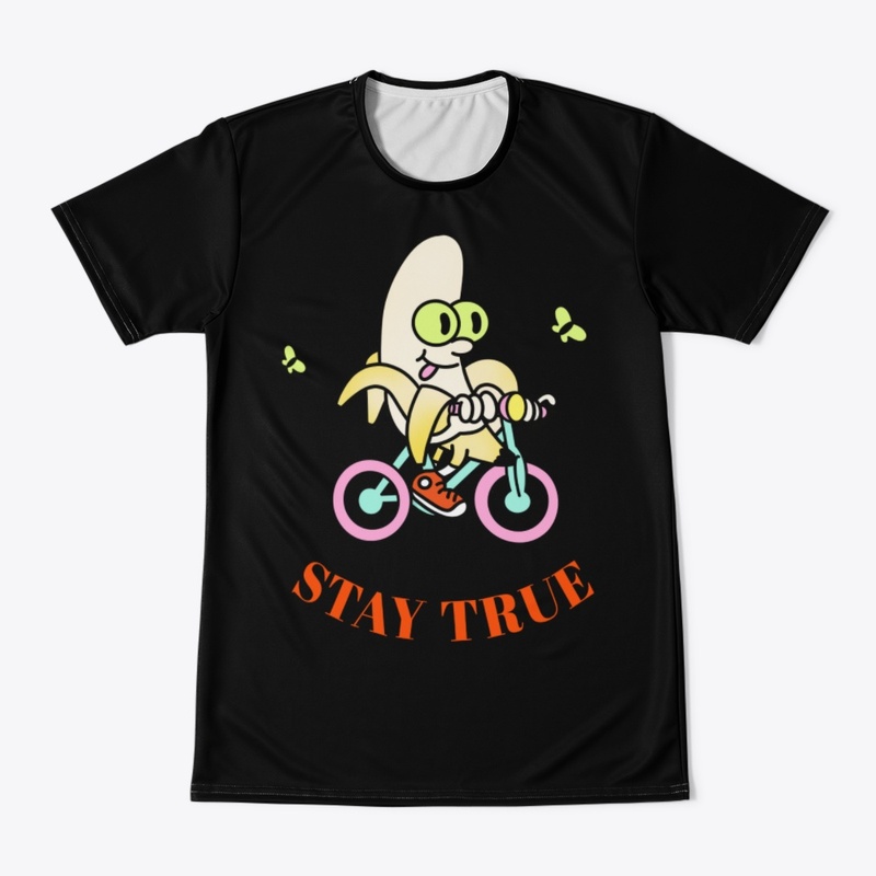 Stay True Like Bicycle Rider