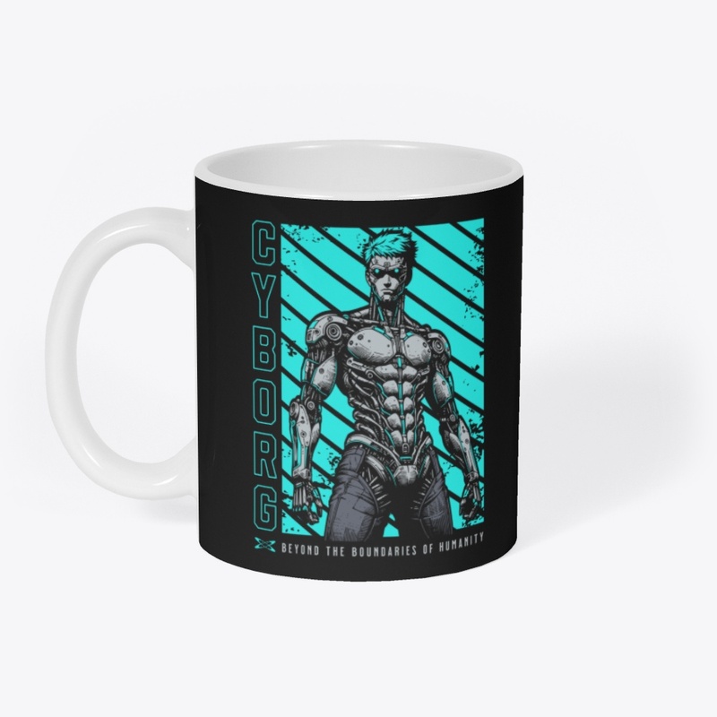Cyborg Man of Steel Android Sci-fi Merch
