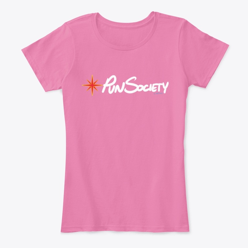 Pun Society - White Logo