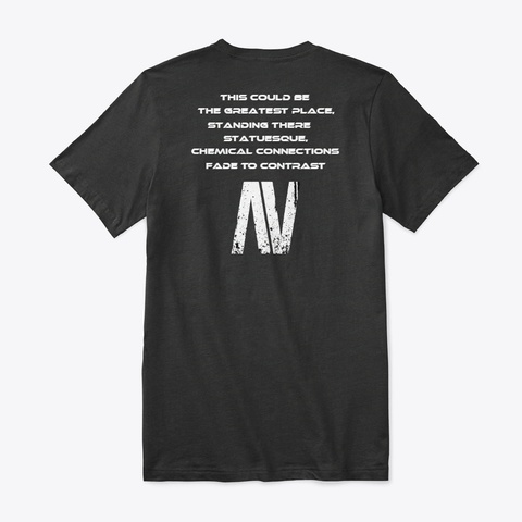 Wear The Music 2 Black T-Shirt Back