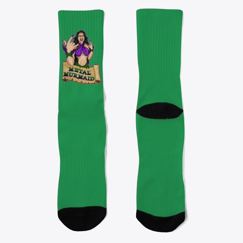 Metal_Murmaid logo socks