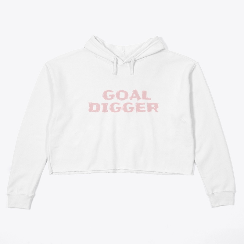 Goal Digger September 2025 - Women's Crop Hoodie - Women's Crop Hoodie - Women's Crop Hoodie - Women's Crop Hoodie