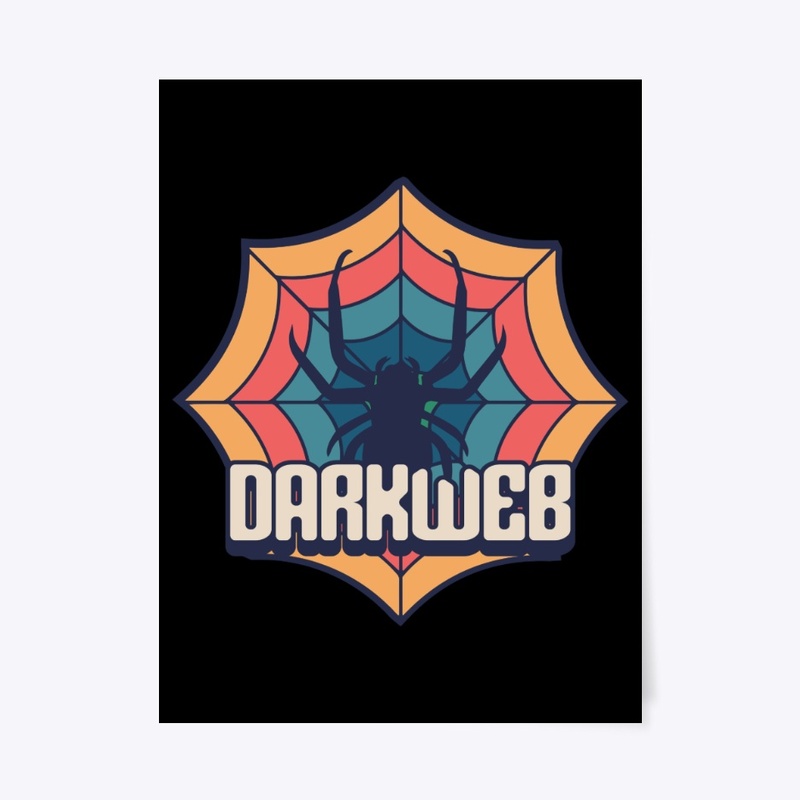 Darkweb Streetwear Typography Modern Art