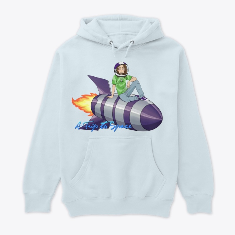 A Trip to Space- Logo Hoodie