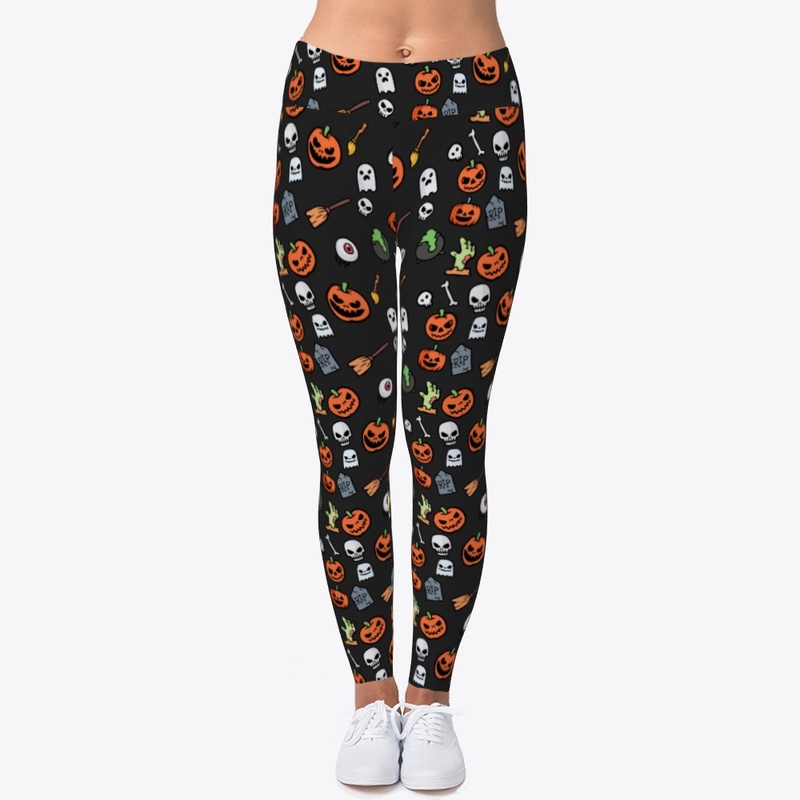 Hand Drawing Halloween Elements Pattern