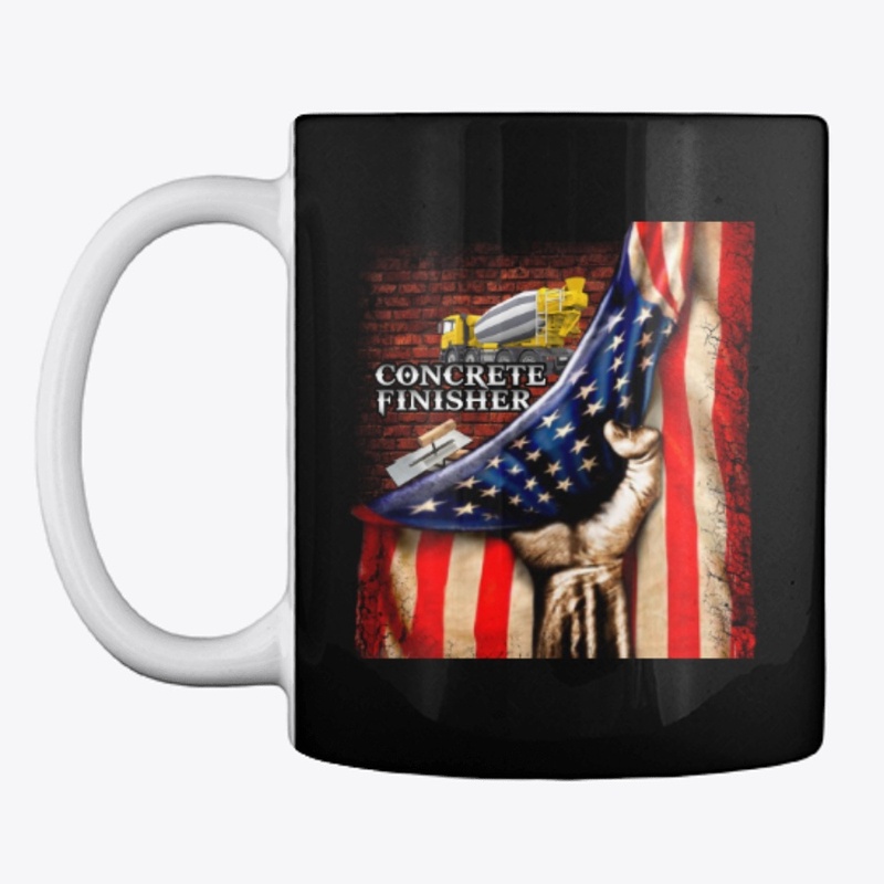 Proud American Concrete Finisher