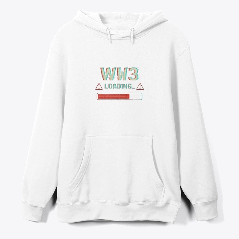 WW3 Loading... Glitch Art Tee