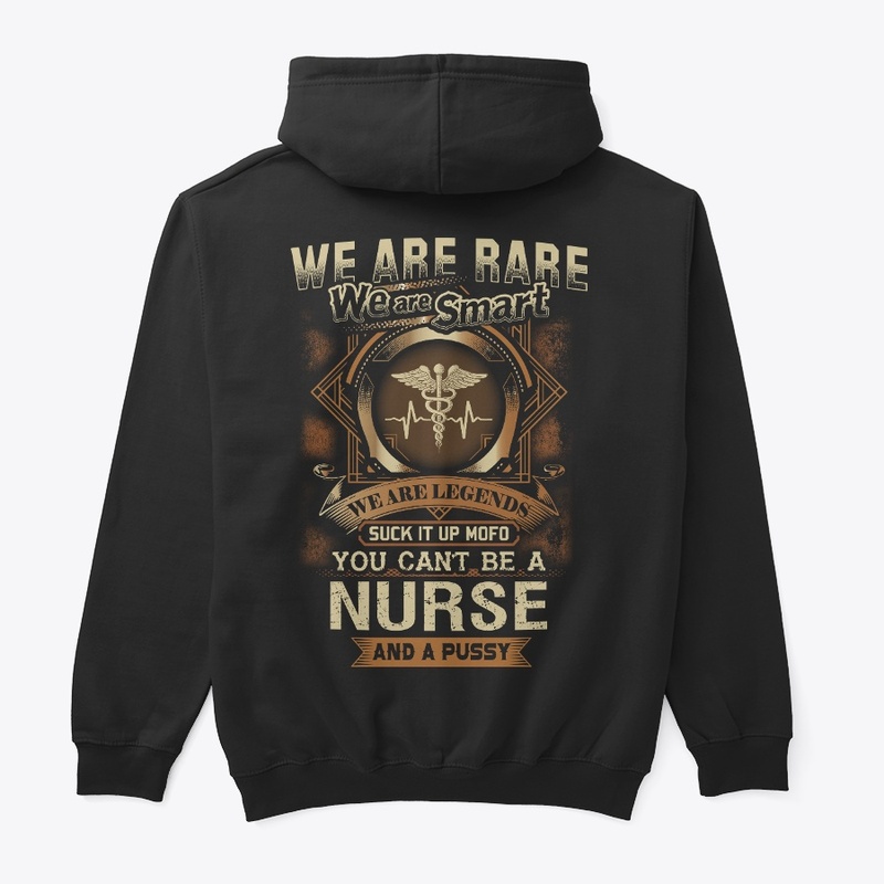 Nurse We Are Rare Hoodie