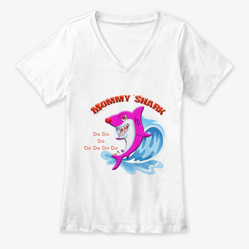 Red Nose 2019 Mommy Shark tshirt