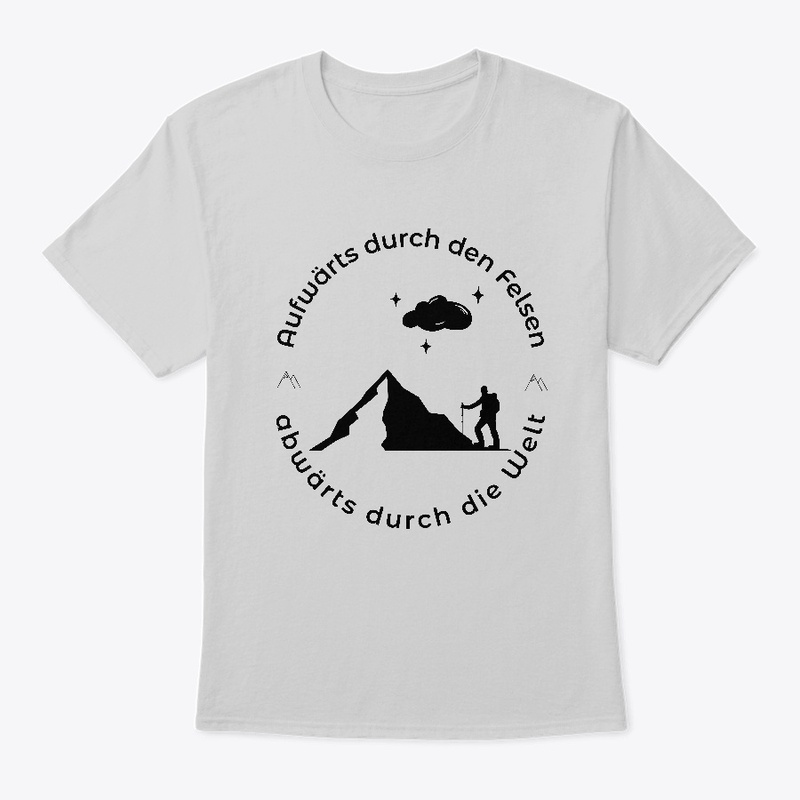 Aufwärts Durch Felsen Abwärts Durch Welt