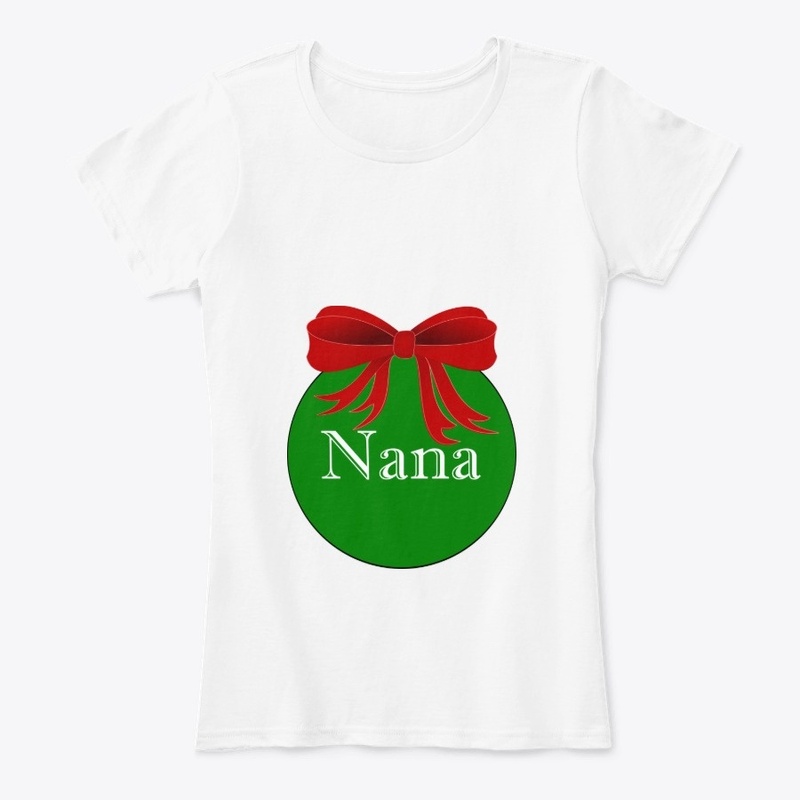 Nana Christmas  Ornament Shirt 