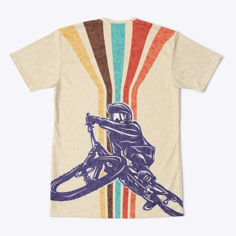 Retro Lines, Pop-Art biking shirt