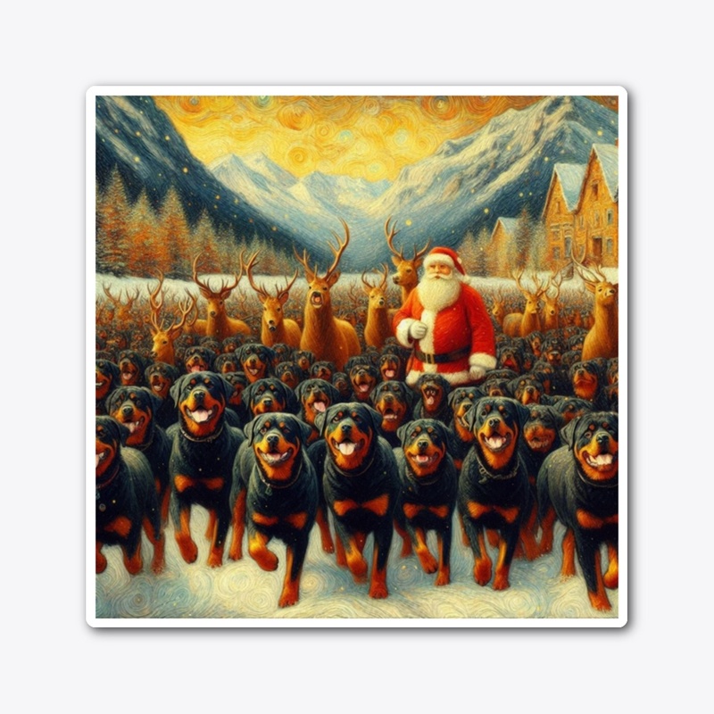 Rottweiler Christmas