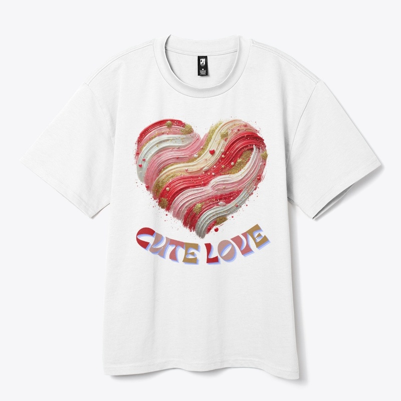 Abstract Heart Swirl Love