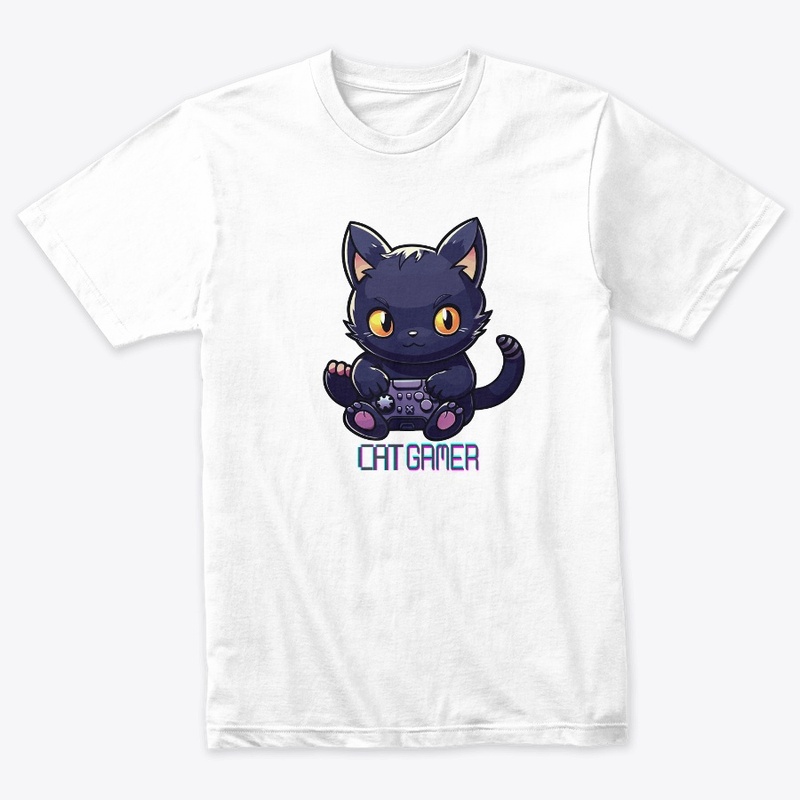Cat gamer-cat lover