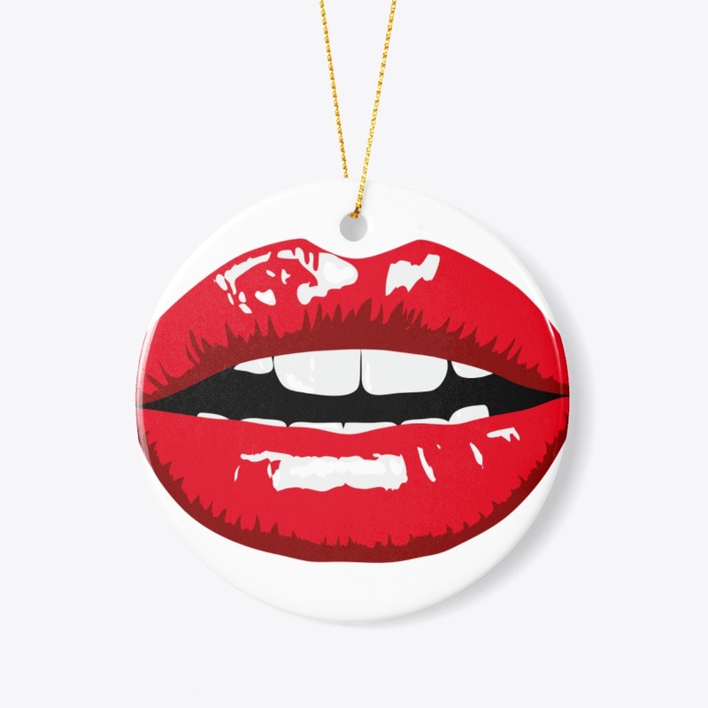 red lips