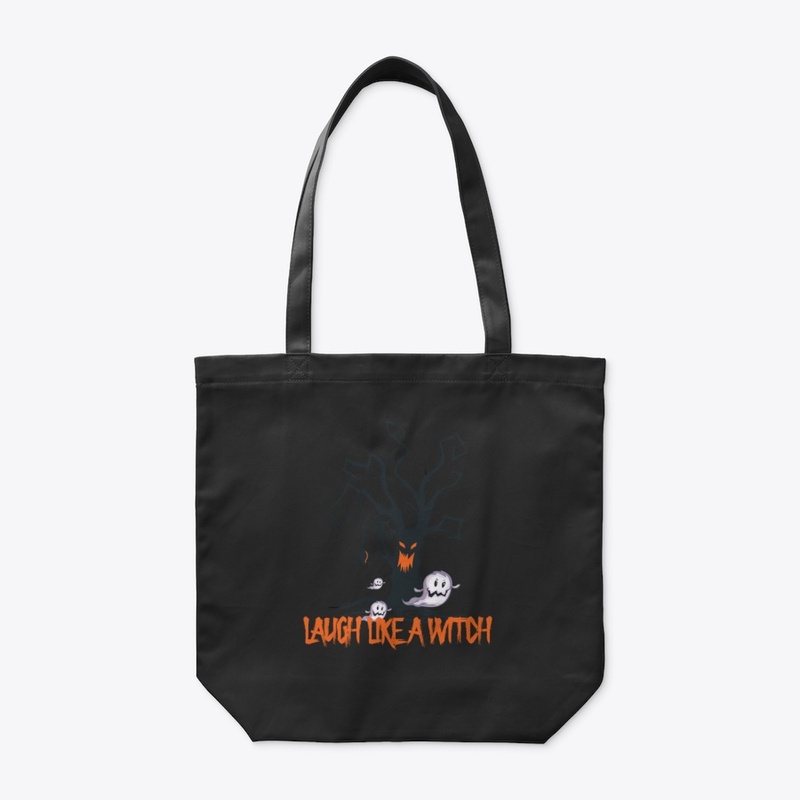 Halloween t-shirt laugh like a witch