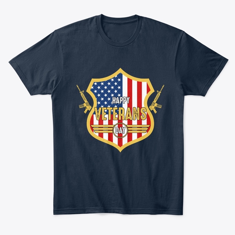 Happy Veterans Day T Shirt Design