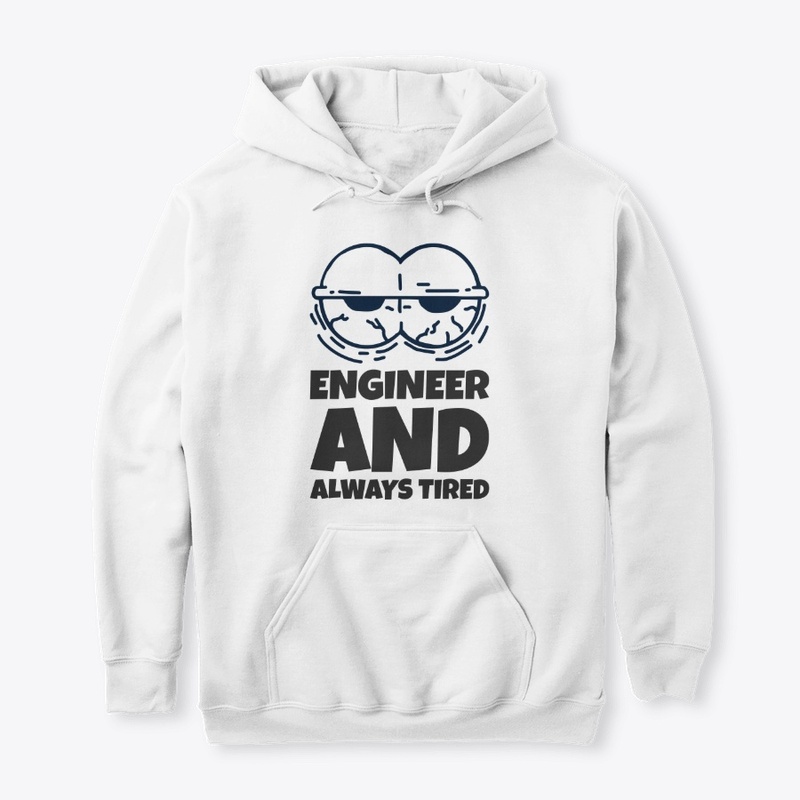Funny Tired Engineer Tshirt