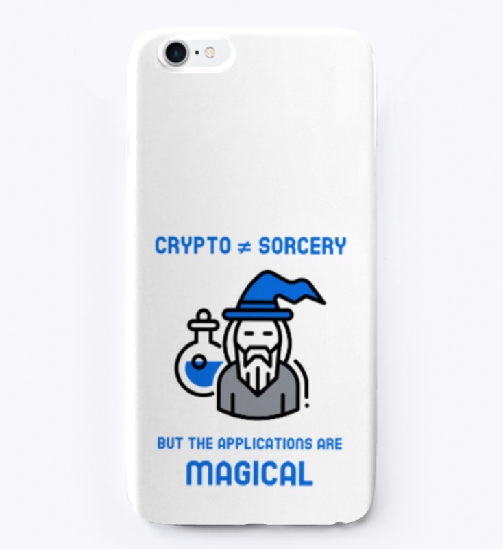 Crypto is not sorcery but magical (blue)