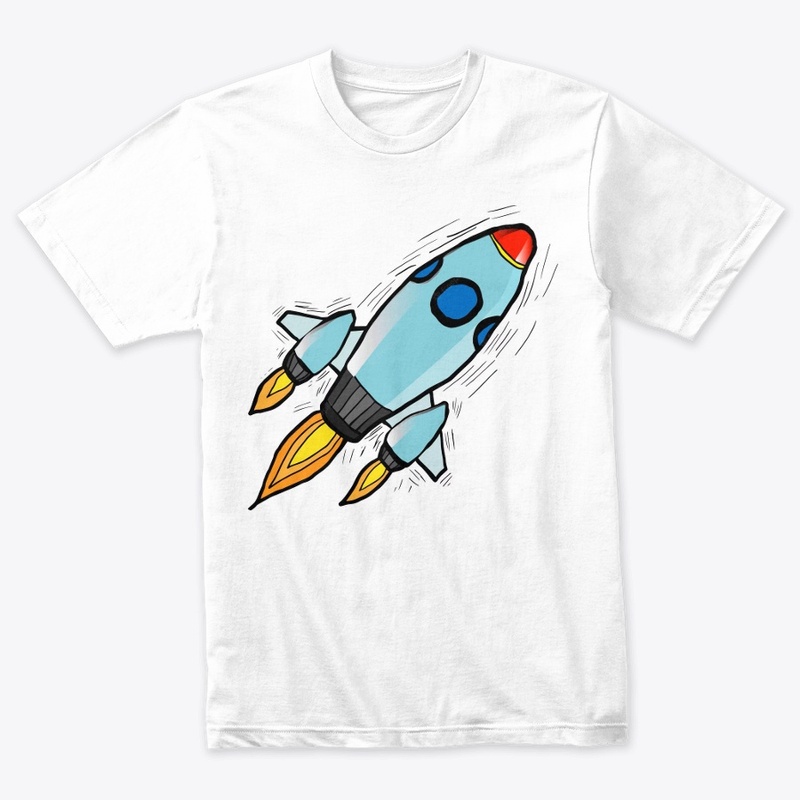 Rocket drawing design