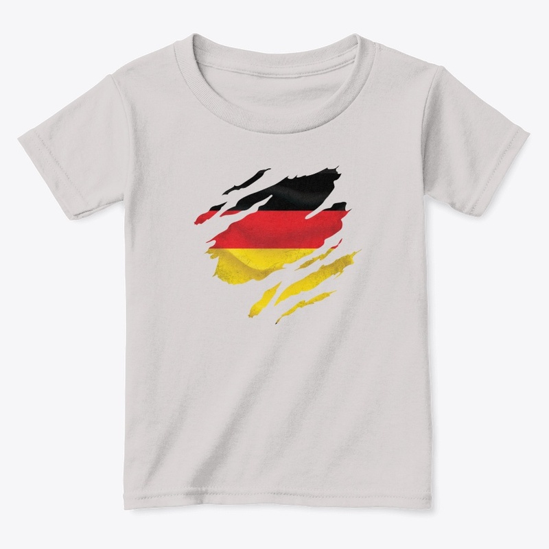 Germany Ripped Flag